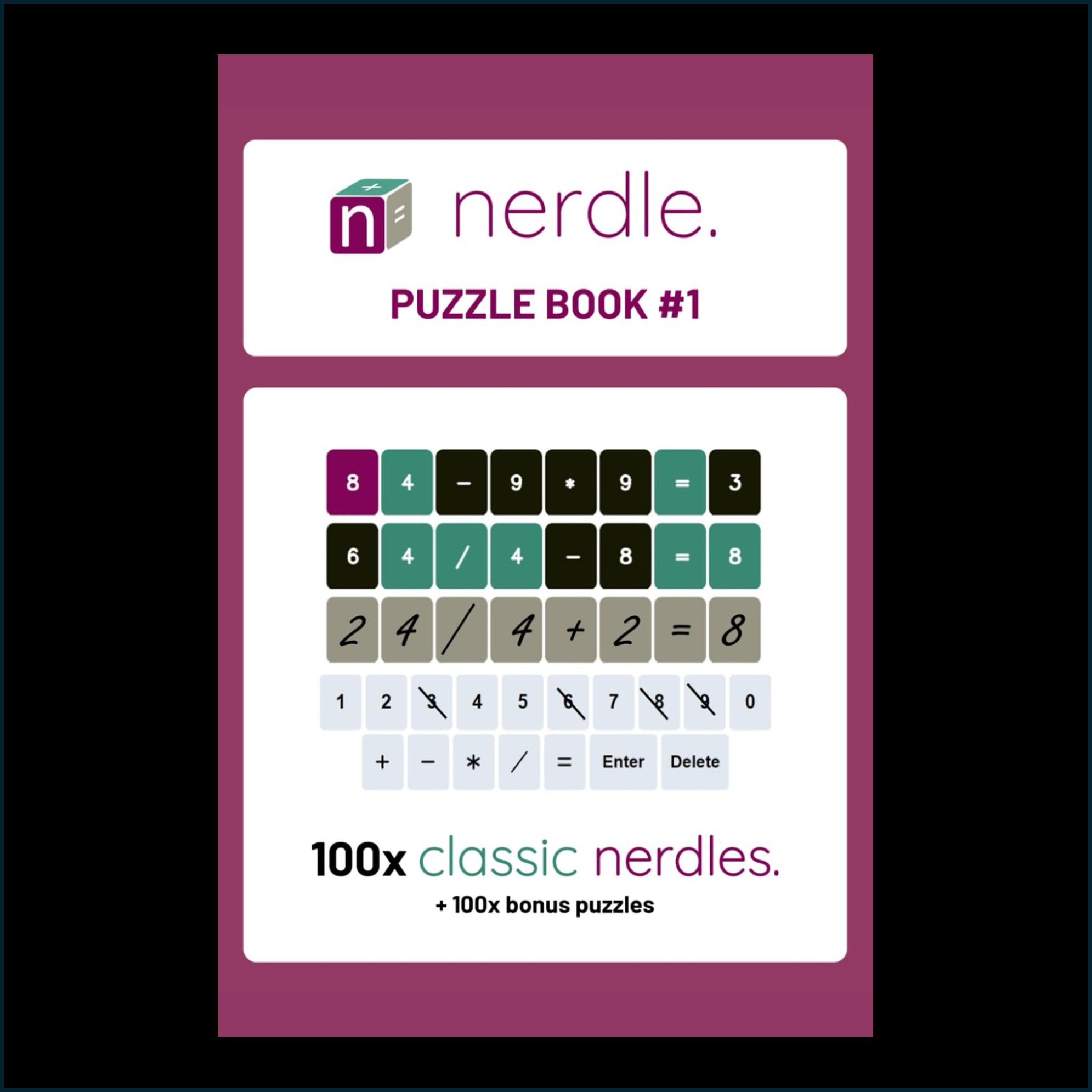 nerdle Puzzle Book
